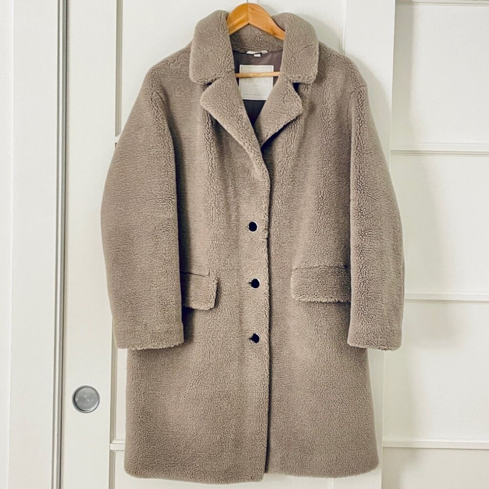 Sosken GITA Oversized Teddy Coat – Size Small